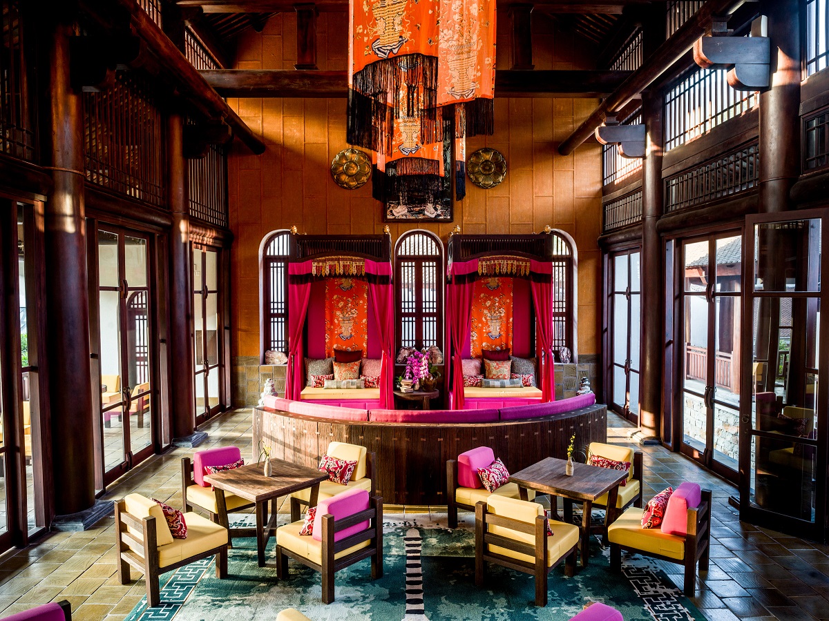 Into an Ancient Palace inspired by Tran Dynasty 13th century